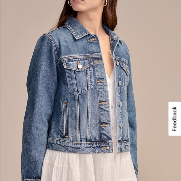 Lucky Brand Jackets & Blazers - Lucky Brand Denim Trucker Tomboy Flap Pocket Jean Jacket